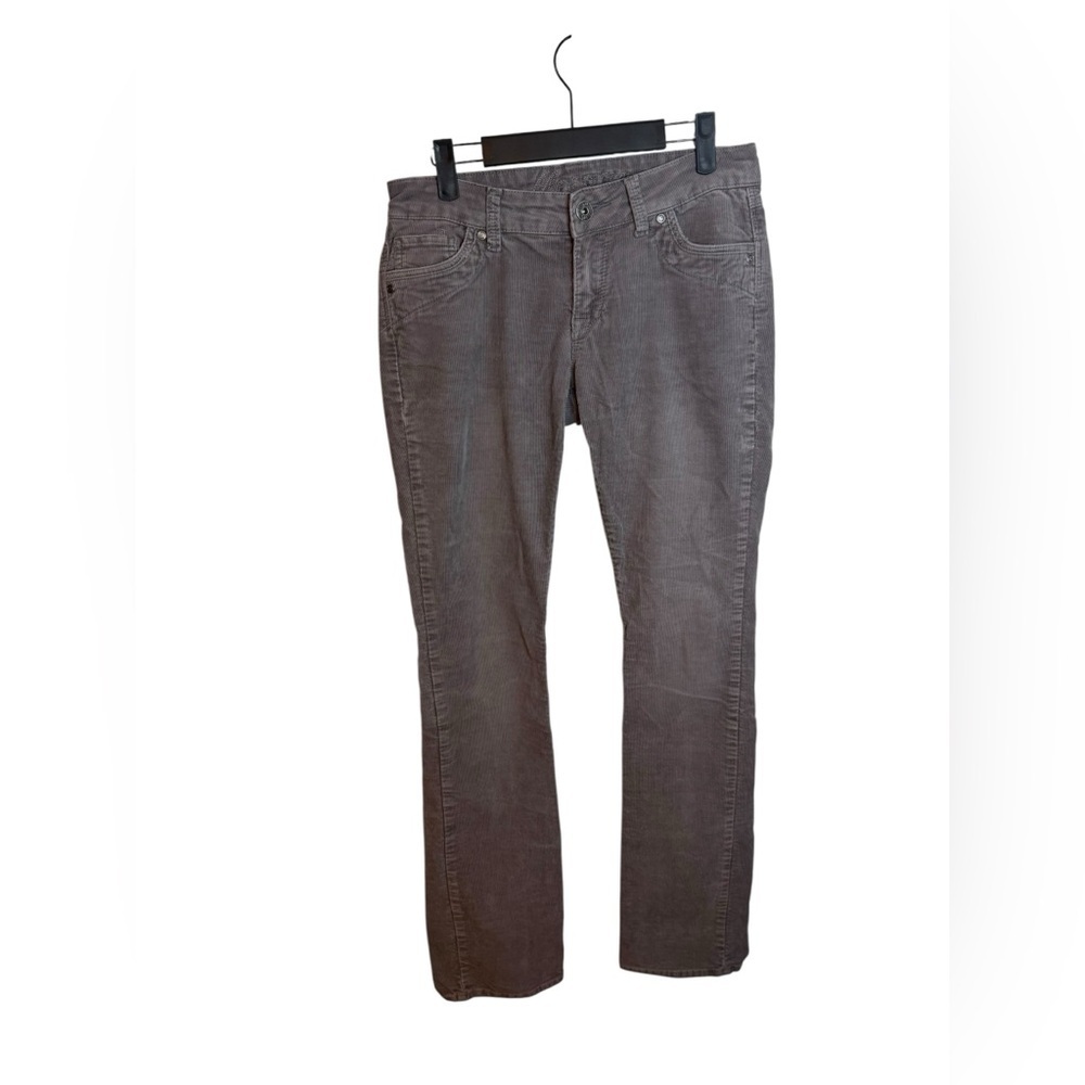 dELiA*s Morgan Gray Straight Leg Corduroy Pants